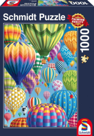 Schmidt - Bonte Ballonnen in de Lucht - 1000 stukjes