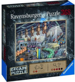 Ravensburger Escape - Speelgoed Fabriek - 368 stukjes