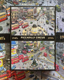Gibsons 7158 - Piccadilly Circus 1940's-1970's - 1000 stukjes