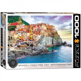 Eurographics 0786 - Manarola Cinque, Terre Italy - 1000 stukjes
