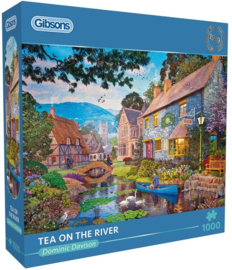 Gibsons 6451 - Tea on the River - 1000 stukjes