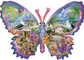 SunsOut 95092 - Summer Butterfly - 1000 stukjes  Vormpuzzel