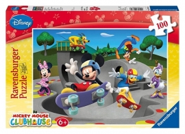 Ravensburger - Disney Mickey's Vrolijke Skate Club - 100XL stukjes  Op=Op