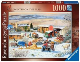 Ravensburger - Boerderij in de Winter - 1000 stukjes