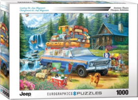 Eurographics 5867 - Jeep Loading the Wagoneer - 1000 stukjes