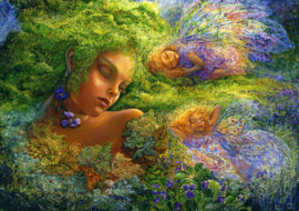 Grafika Josephine Wall - Moss Maiden - 1500 stukjes