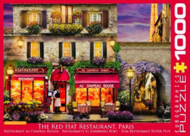 Eurographics 0963 - The Red Hat Restaurant Paris - 1000 stukjes
