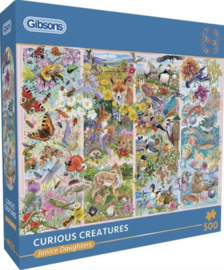 Gibsons 3166 - Curious Creatures - 500 stukjes