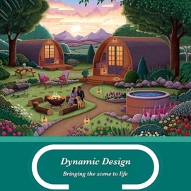 Falcon de Luxe 144 - Glamping - 1000 stukjes