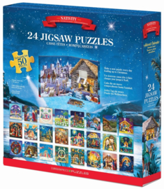 Eurographics - Puzzle Adventkalender Nativity - 24x50 puzzels