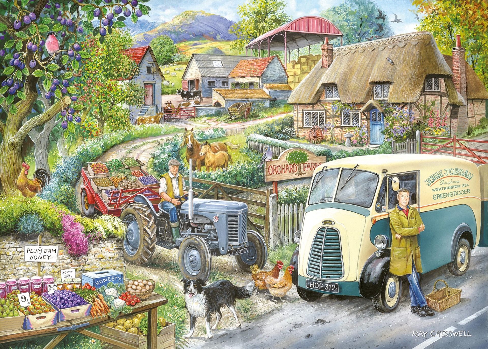 House of Puzzle - Plum Jam - 500 stukjes