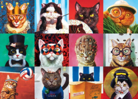 Eurographics 5522 - Funny Cats - 1000 stukjes