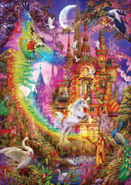 Art Puzzle 5075 - Rainbow Castle - 500 stukjes