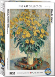 Eurographics Claude Monet - Jerusalem Artichoke Flowers - 1000 stukjes