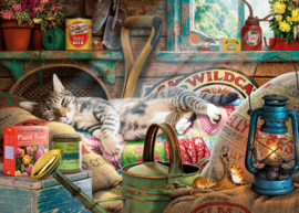 Gibsons 6248 - Snoozing in The Shed - 1000 stukjes