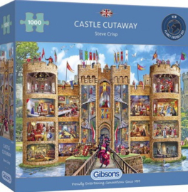 Gibsons 6289 - Castle Cutaway - 1000 stukjes