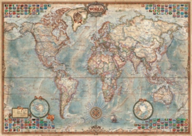 Educa - Wereldkaart - 1500 stukjes