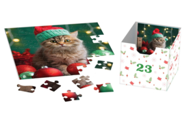 Eurographics - Advent Calendar - Christmas Whiskers - 24x50 puzzels