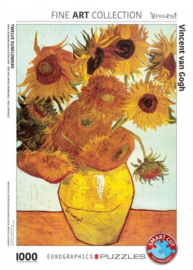 Eurographics Vincent van Gogh - Twelve Sunflowers - 1000 stukjes