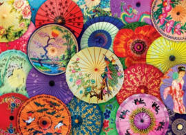Eurographics 5317 - Asian Oil Paper Umbrellas - 1000 stukjes