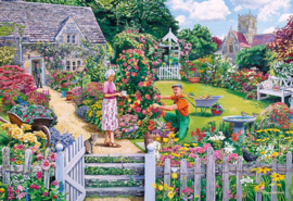 Gibsons 5047 - The Gardener's Round - 4X500 stukjes