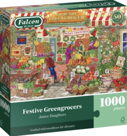 Falcon de Luxe 196 - Festive Greengrocers - 1000 stukjes