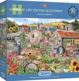 Gibsons 3555 - Life on the Allotment - 500XL stukjes