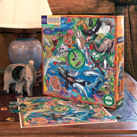 eeBoo - Wild World - 1000 stukjes