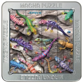 TFF 3D Magna Puzzle Small - Geckos - 16 stukjes