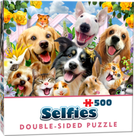 TFF Dubbelzijdige Selfie puzzel - Honden - 500 stukjes