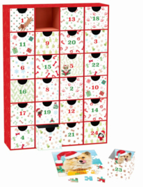 Eurographics - Advent Calendar - Christmas Paws - 24x50 stukjes