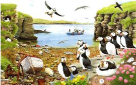 House of Puzzles - Puffin Parade - 500XL stukjes