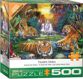 Eurographics 5457 - Tigers Eden - 500XL stukjes