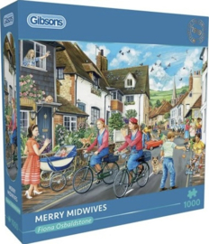 Gibsons 6401 - Merry Midwives - 1000 stukjes
