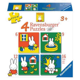 Ravensburger - Nijntje - 6/9/12/16 stukjes