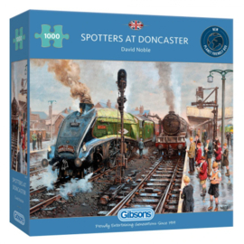 Gibsons 6317 - Spotters at Doncaster - 1000 stukjes