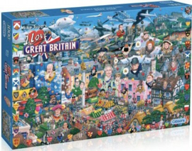 Gibsons 469 - I Love Great Britain - 1000 stukjee