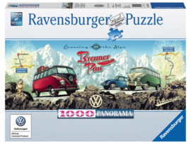 Ravensburger - VW Bulli op de Brennerpas - 1000 stukjes  OP=OP