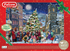 Falcon de Luxe 500131 - Christmas Eve - 2x1000 stukje
