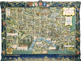 Gibsons 7185 - London Town by Southern Railway - 1000 stukjes