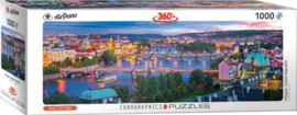 Eurographics 5372 - Praque Czech Republic - 1000 stukjes  Panorama
