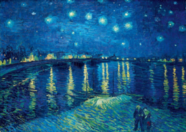 Bluebird Vincent van Gogh - Starry Night Over the Rhone - 1000 stukjes