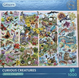 Gibsons 6381 - Curious Creatures - 1000 stukjes