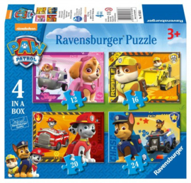 Ravensburger - Paw Patrol Puppies op Pad - 12-16-20-24 stukjes