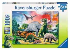 Ravensburger - Tussen de Dino's - 100XXL stukjes