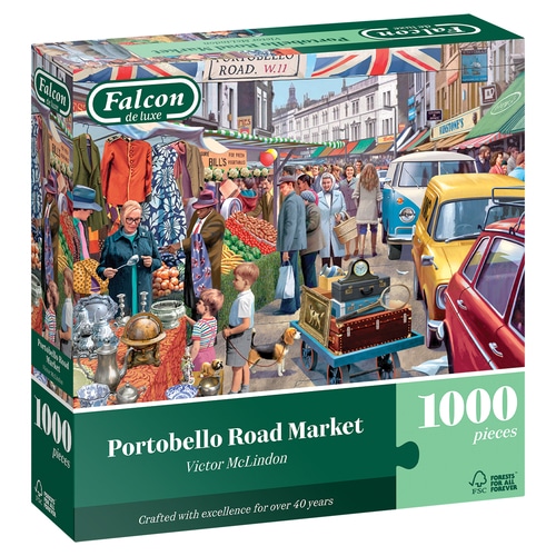 Falcon de Luxe 142 -  Portobello Road Market - 1000 stukjes
