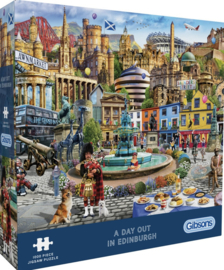Gibsons 6461 - A Day Out in Edinburgh - 1000 stukjes