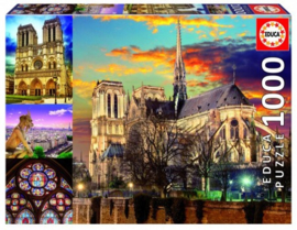 Educa - Collage Notre Dame - 1000 stukjes