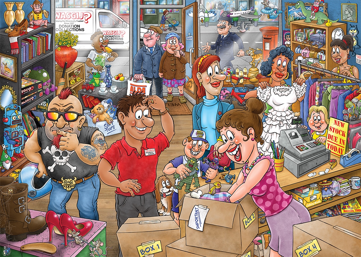 Wasgij Mystery 29 - Donatiedebacle! 1000 stukjes