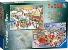 Ravensburger - Christmas Collection Nr. 1 - 2x500 stukjes